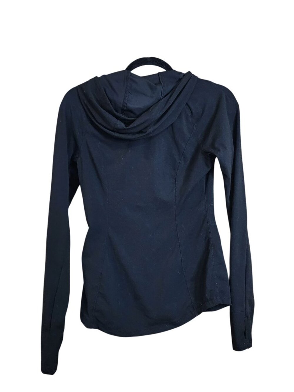 Yogalicious Slim Fit Long Sleeve Full Zip Up Hoodie Jacket Womens Size XS - Picture 3 of 4